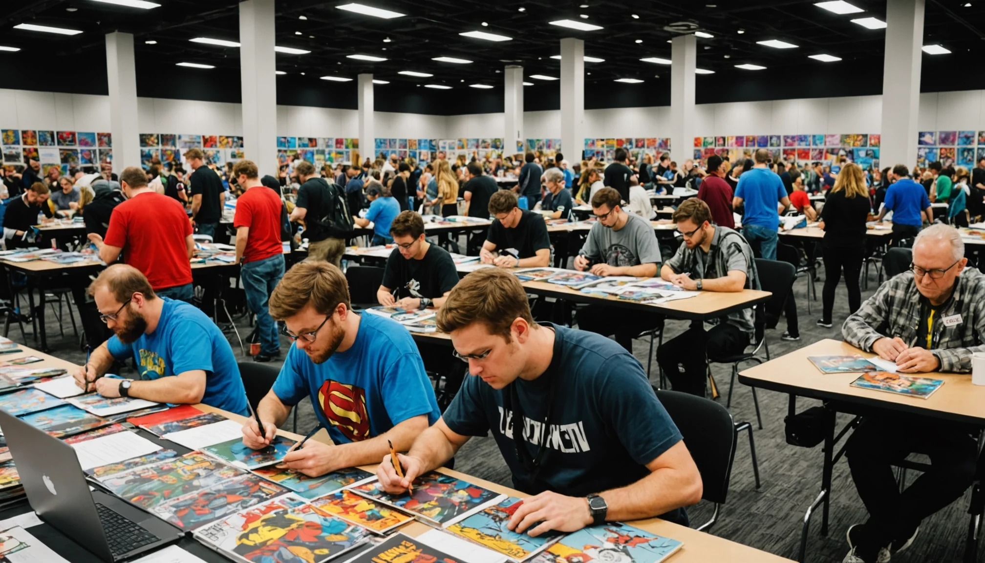 Plongée inédite dans les coulisses d'un salon de la bande dessinée professionnel