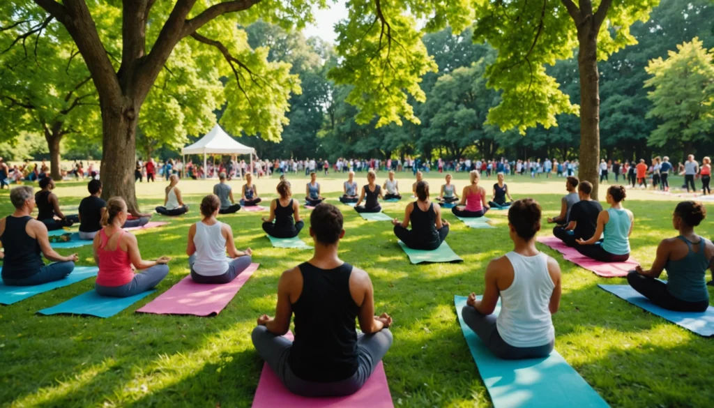 Activités bienêtre festival