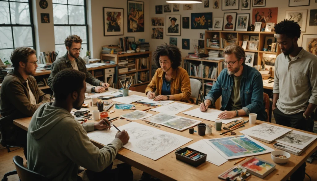 Narration visuelle dans la bande dessinée