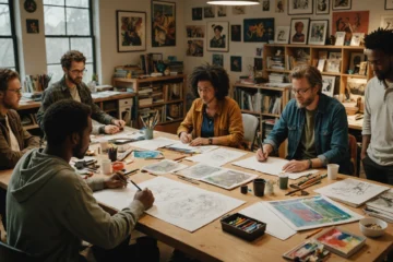 Narration visuelle dans la bande dessinée